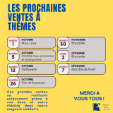 Calendrier des ventes